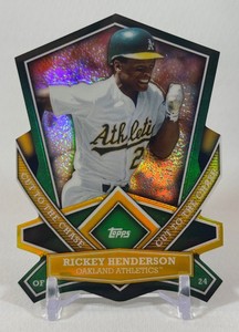 Rickey Henderson Refractor Die Cut 2013 Topps Cut to the Chase #CTC-30 Baseball Card