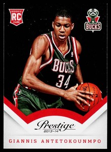 Giannis Antetokounmpo RC 2013-14 Prestige #175 Rookie Basketball Card