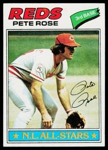 Pete Rose 1077 Topps #450 Vintage Baseball Card
