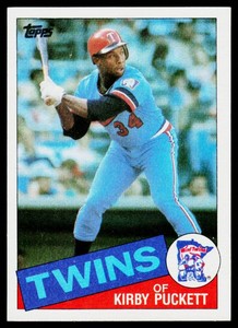 Kirby Puckett RC 1985 Topps #536 Rookie Vintage Baseball Card
