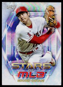Shohei Ohtani 2023 Topps Chrome Stars of the MLB #SMLBC-21 Baseball Card