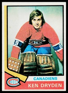 Ken Dryden 1974 Topps #155 Vintage Hockey Card