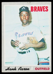 Hank Aaron 1970 Topps #500 Vintage Baseball Card