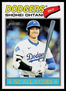 Shohei Ohtani 2026 Topps Heritage #290 Baseball Card