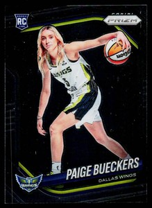 Paige Bueckers RC Variation SP 2025 WNBA Prizm #147 Rookie Basketball Card