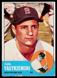 Carl Yastrzemski 1963 Topps #115 Vintage Baseball Card
