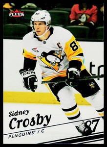 Sidney Crosby 100 2025-26 Fleer Ultra #133 Numbered 82100 Hockey Card
