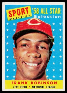Frank Robinson 2nd Year 1958 Topps #484 Vintage Baseball Card