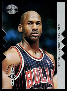 Michael Jordan SP Die Cut 1996 Upper Deck Championship Shots #S16 Basketball Card
