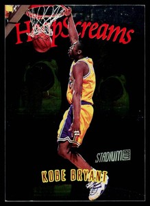 Kobe Bryant RC 1997 Topps Stadium Club HoopScreams Insert #HS9 Rookie Basketball Card
