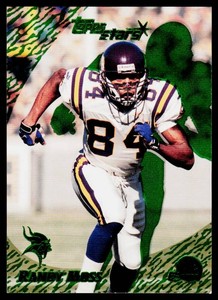 Randy Moss 2992000 Topps Stars #30 numbered 133299 Minnesota Vikings Football Card