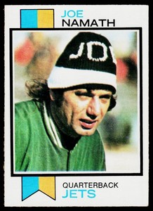 Joe Namath 1973 Topps #400 Vintage Football Card