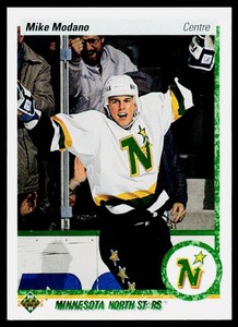 Mike Modano RC 1999-91 Upper Deck #46 Rookie Minnesota North Stars Hockey Card