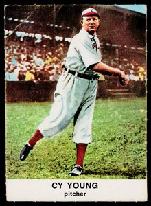 Cy Young 1961 Golden Press #33 Vintage Baseball Card