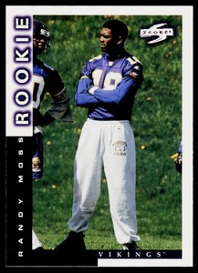 Randy Moss RC 1998 Score #235 Rookie Minnesota Vikings Football Card