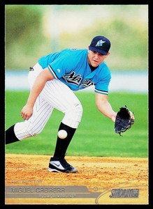 Miguel Cabrera RC 2002 Topps Stadium Club #111 Rookie Baseball Card