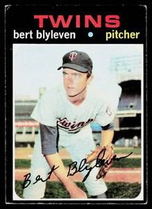 Bert Blyleven RC 1971 Ropps #26 Rookie Vintage Baseball Card