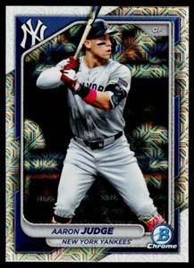 Aaron Judge 2024 Bowman Chrome Mojo #80 Baseball Card