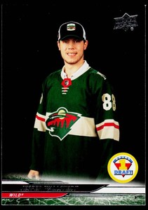 Jesper Wallstedt RC 2024-25 Upper Deck #734 Rookie Minnesota Wild Hockey Card