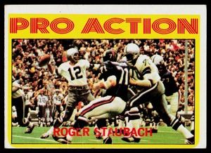 Roger Staubach Rookie Year 1972 Topps #122 Vintage Football Card