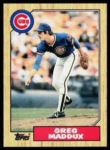 Greg Maddux RC 1987 Topps #70T Rookie Baseball Card