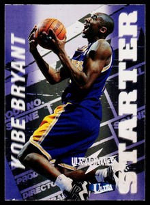 Kobe Bryant 1998 Fleer Ultra Ultrabilities Starter Insert #3 Basketball Card