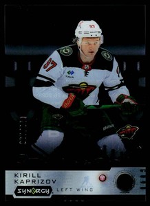 Kirill Kaprizov 849 Acetate 2023-24 Upper Deck Synergy Cranked Up #CR-KK Numbered 637849 Minnesota Wild Hockey Card