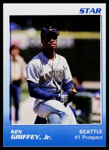 Ken Griffey Jr. RC 1989 Star #6 Rookie Baseball Card