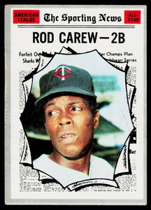 Rod Carew 1970 Topps #453 Vintage Minnesota Twins Baseball Card