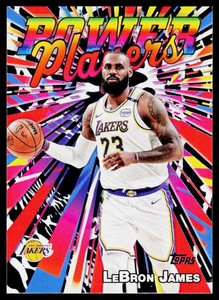 LeBron James Power Players Insert 2025 Topps #PP-7 Basketball Card
