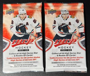 2 Packs of 2021-22 MVP Hockey Cards