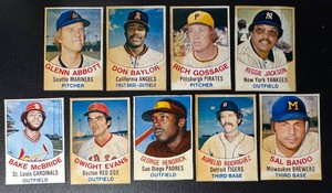 9-Card 1977 Hostess Baseball Card Lot