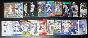 Peyton Manning 20-Card Football Card Lot