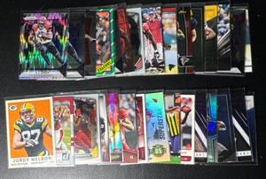 30-Card Star WR Football Card Lot