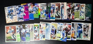 Barry Sanders 30-Card Football Card Lot