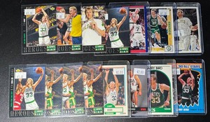 Larry Bird 15-Card Basketball Card Lot