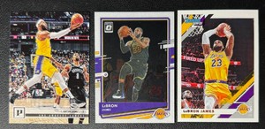 Lebron James 3-Card Basketball Card Lot