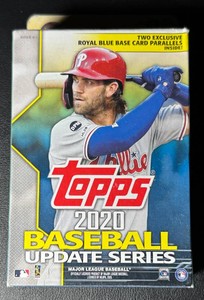 2020 Topps Baseball Update Series Hanger Box
