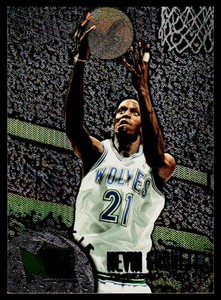 Kevin Garnett RC 1996-96 Fleer Metal #167 Rookie Minnesota Timberwolves Basketball Card