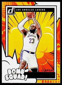 LeBron James Bomb Squad Inser 2024-25 Donruss #7 Basketball Card