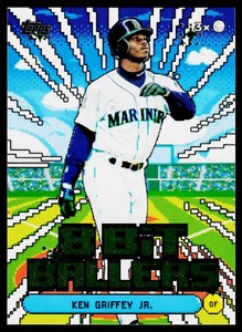 Ken Griffey Jr. Insert 2026 Topps 8 Bit Ballers #8B-13 Baseball Card