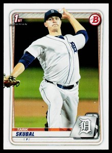 Tarik Skubal RC 2020 Bowman #BP-108 Rookie Baseball Card