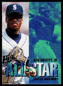 Ken Griffey Jr. Insert 1995 Fleer Ultra #7 All-Star Baseball Card