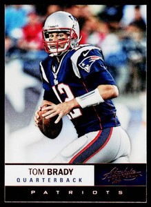 Tom Brady 2012 Absolute #34 Football Card