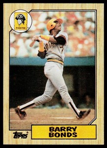 Barry Bonds RC 1987 Topps #320 Rookie Baseball Card