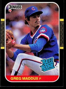 Greg Maddux RC 1987 Donruss Rated Rookie #36 Rookie Baseball Card