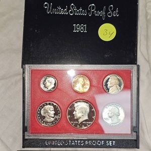 1976,1981 US Proof Sets