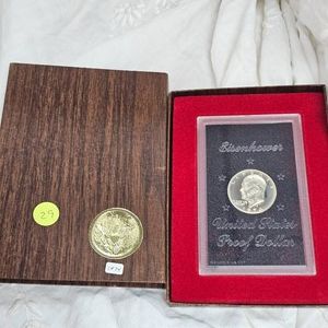 1973,1974 US Eisenhower Proof Dollars