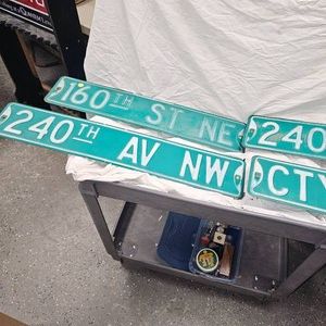 4-County Street Signs