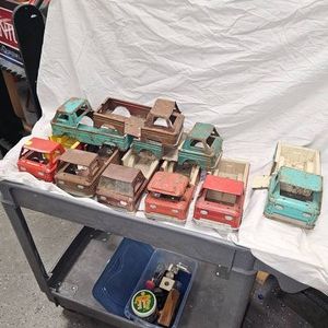 Lot of Structo Pressed Trucks